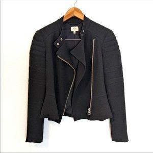 Aritzia Wilfred fitted Moto jacket size 4
